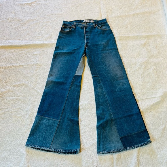 Re/Done Levi 28 Mega Wide inseam 34" - Picture 1 of 4